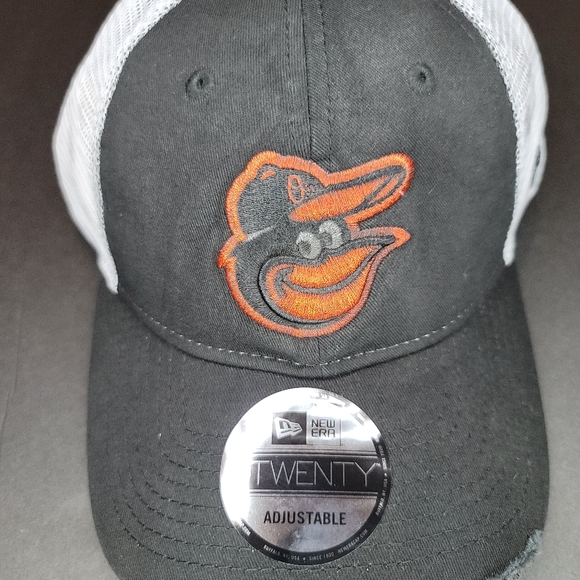 Baltimore Orioles New Era MLB Classic Team Rustic Mesh Snapback Cap Hat New. - Picture 4 of 5